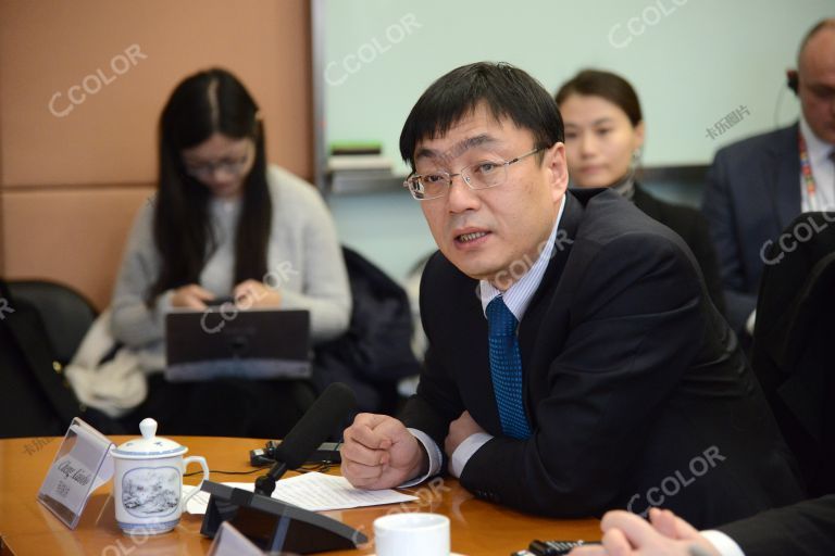 程晓波 时任国家信息中心主任 2018中国人类发展报告启动仪式