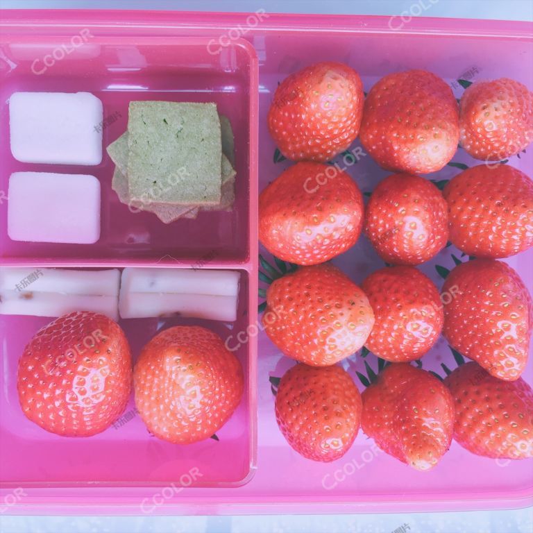 草莓便当