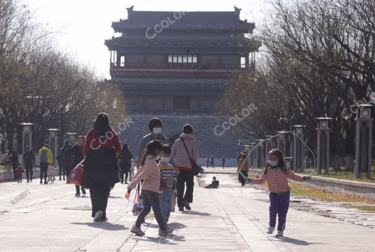 北京中轴线：永定门广场