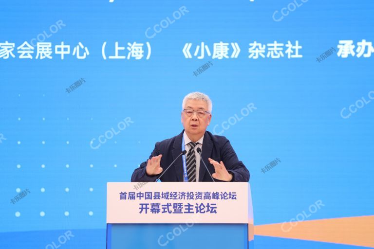 高坚（国家开发银行原副行长）首届中国县域经济投资高峰论坛