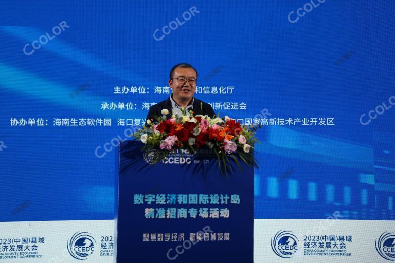  闫肃（海南省工业和信息化厅副厅长）2023中国县域经济发展大会