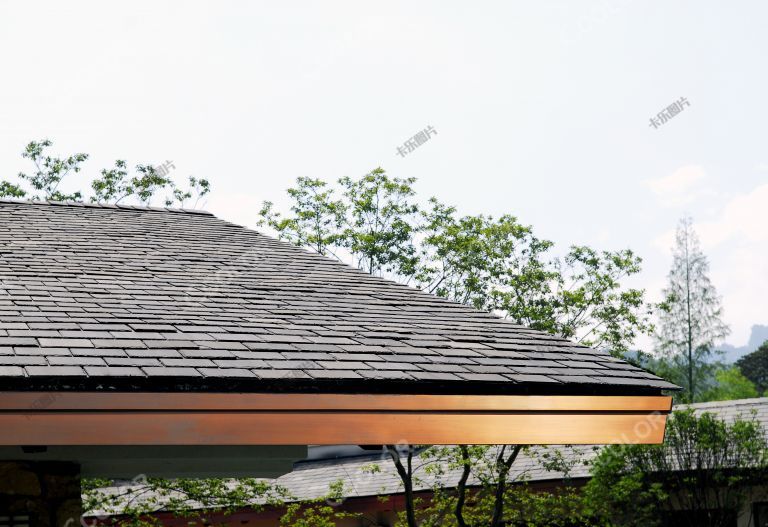 建筑材料 紫铜檐口 青瓦 装修装潢 房地产 样板间
